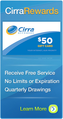 Earn Free Service with Cirra Rewards