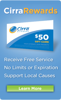 Earn Free Service with Cirra Rewards