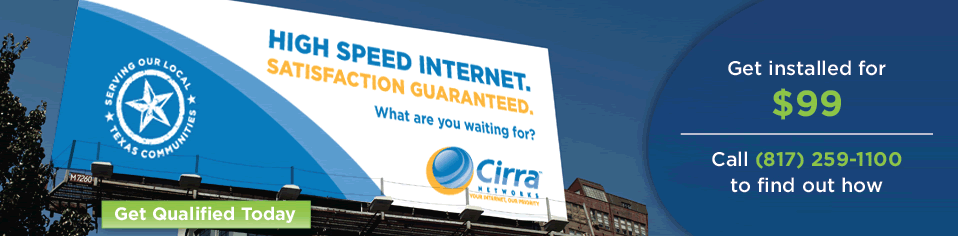 High Speed Internet - Satisfaction Guaranteed